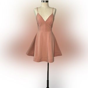 Flare Skirt Spaghetti strap Dress